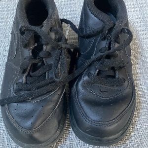 10c Black Air Force ones